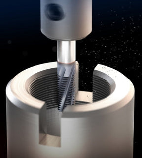 Excision (L4272) Carbide Metric Fine Thread Mill with Coolant Hole & Chamfer
