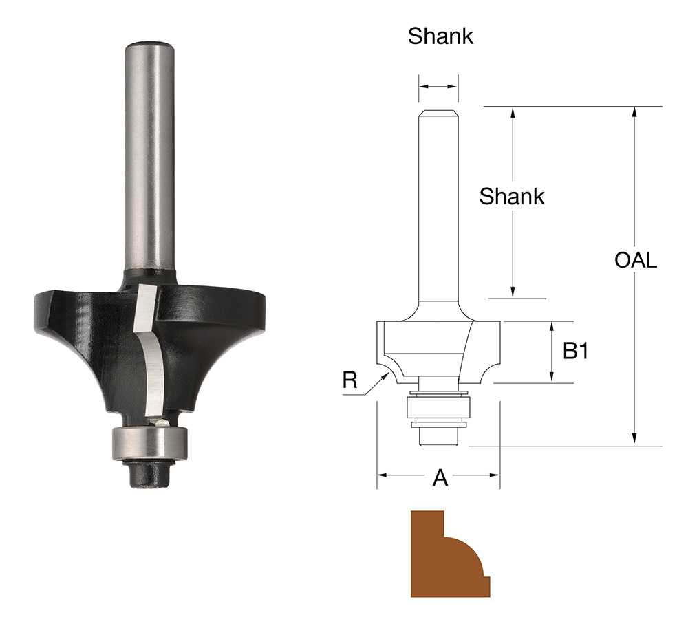 Bordo Beading Router Bit