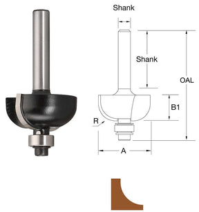 Bordo Cove Router Bit
