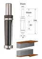 Bordo Inverted Flush Trim Bit