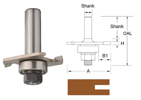 Bordo Biscuit Slotting Cutter
