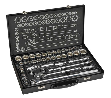 Bordo Drive Socket Set Af Metric