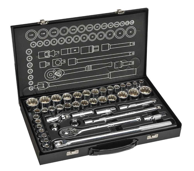 Bordo Socket Set & Drive Af & Metric