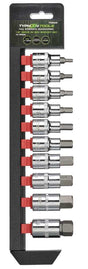 Bordo Drive Inhex Socket Set Metric