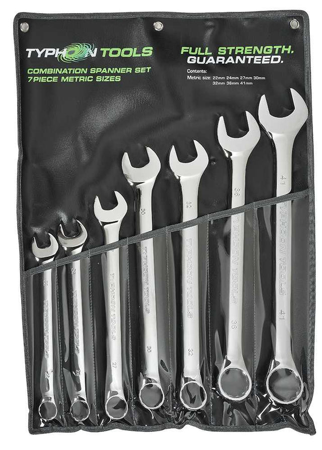Bordo Jumbo Combination Spanner Set Metric