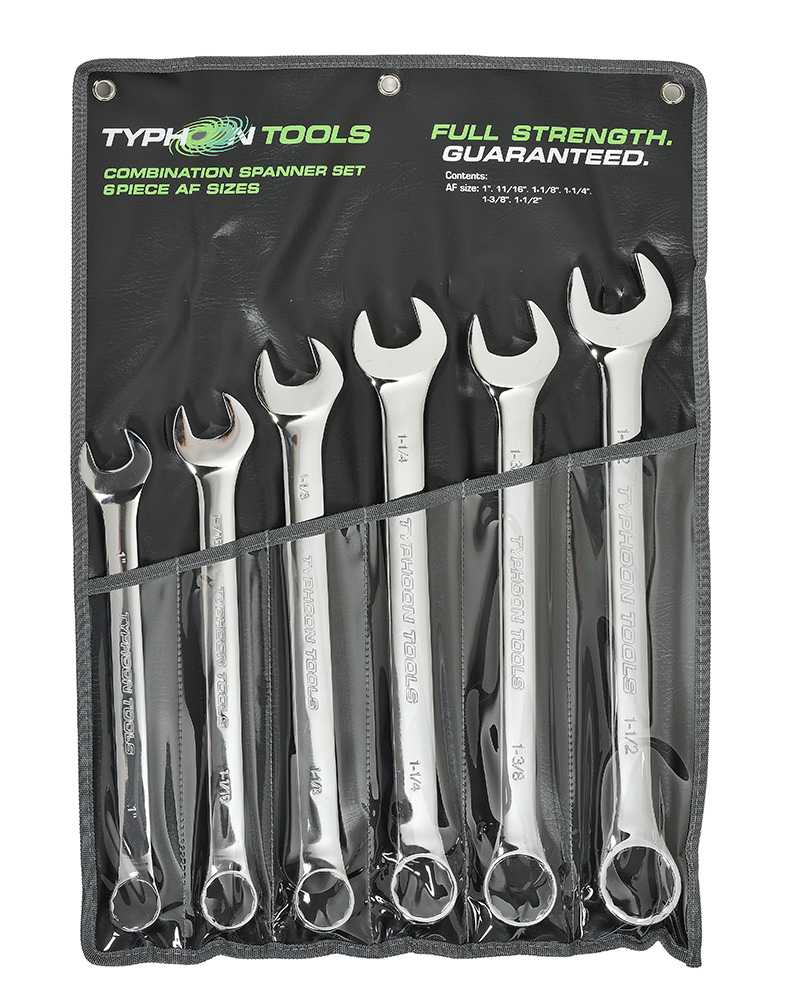Bordo Jumbo Combination Spanner Set Af