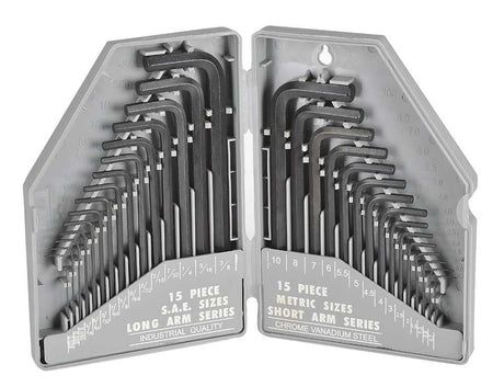 Bordo Hex Key Set Af & Metric