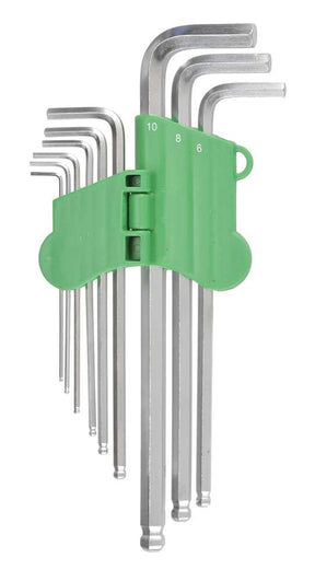 Bordo Metric Long Ball Point Hex Key Set