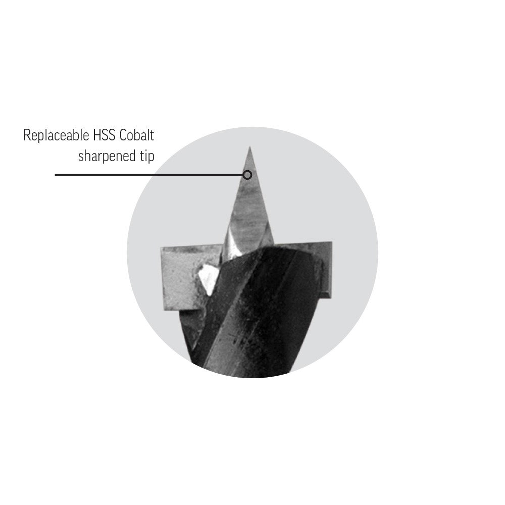Sheffield TCT Rail Auger Tip Replacement — official supplier product image