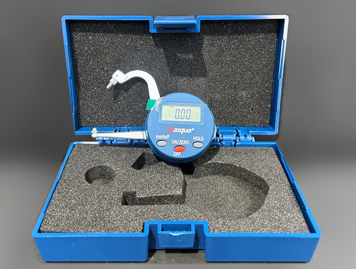 DASQUA 2140-8105 0-25 mm digital thickness gauge with protective case