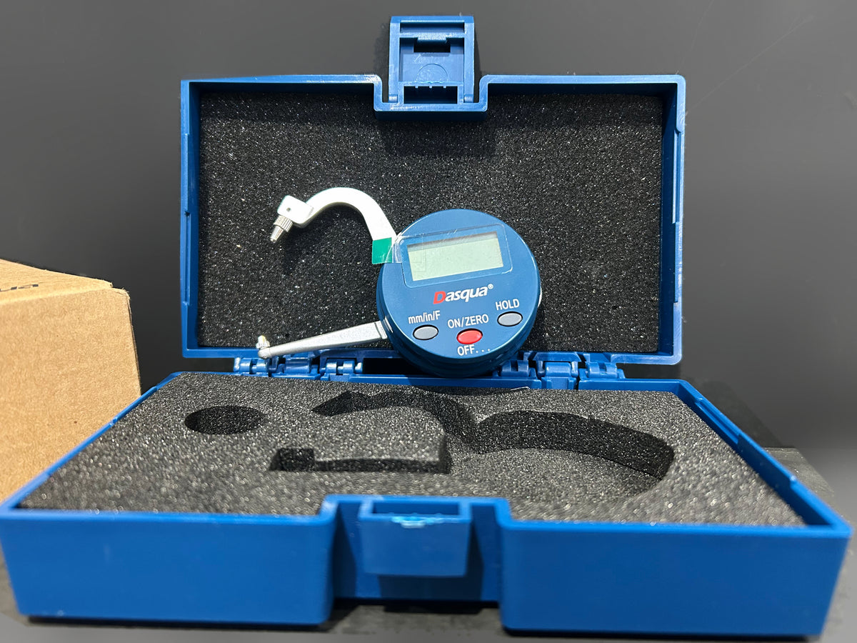 DASQUA 2140-8105 0-25 mm digital thickness gauge with protective case