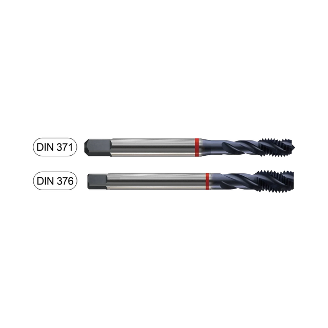 Excision (TY313) HSS-E (M35) Metric Spiral Flute for Hardened Steel (TiAlN Coated) — official supplier product image