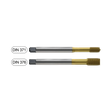 Excision (TTS37) HSS-PM, Metric Synchro tap Cold Forming Tap with Oil Grooves for General Purpose (TiN Coated — official supplier product image