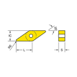 Excision VNMG Indexable Inserts — official supplier product image
