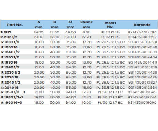 Replaceable Insert 2 Flute Straight Bit | CARBiTOOL