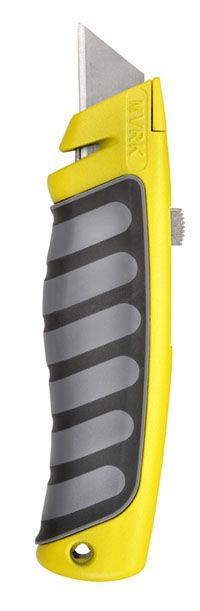 MVRK Comfort Grip Utility Knife - Yellow