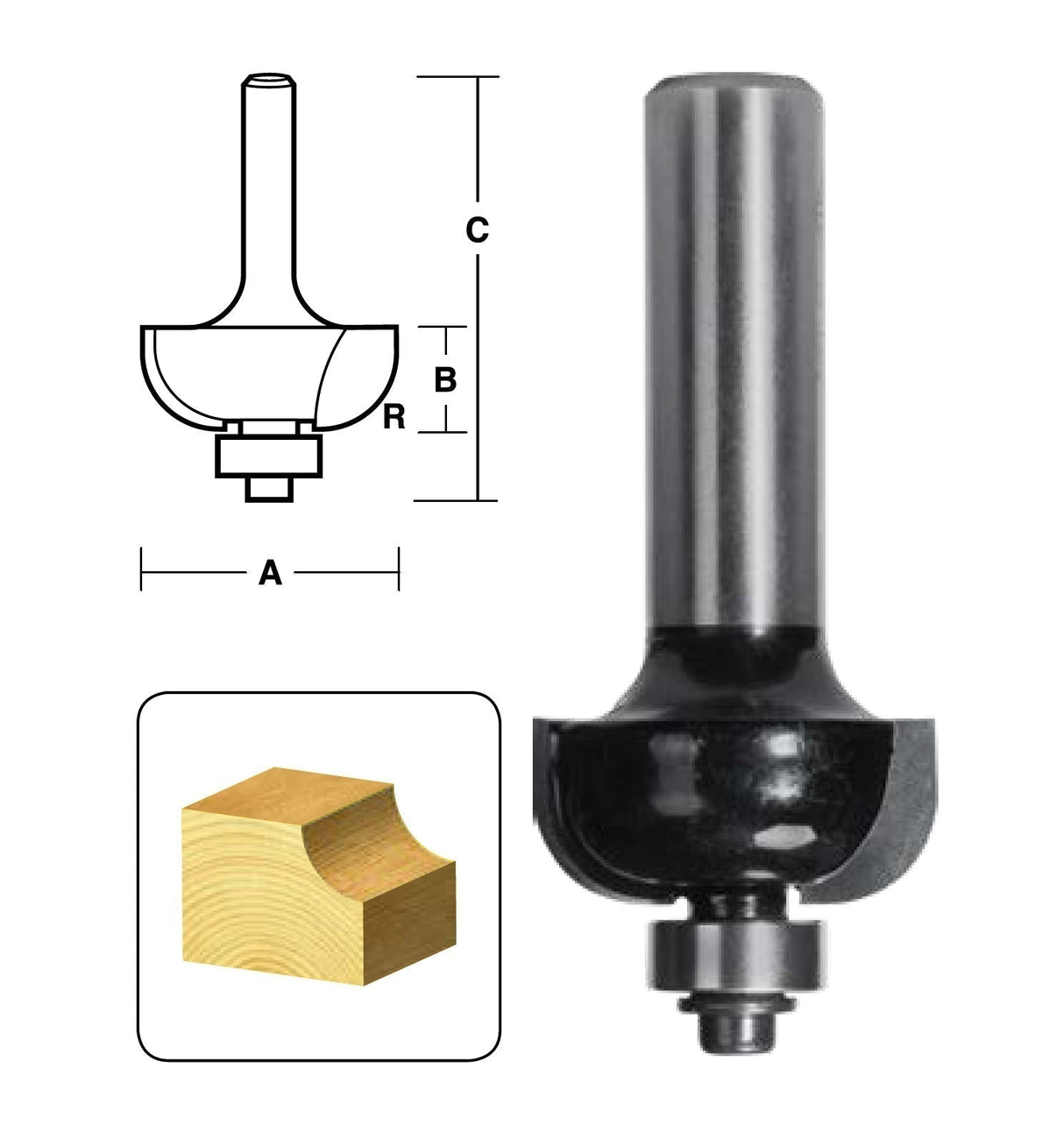 Fresa per fresatura CARBiTOOL T708B