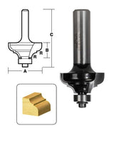 CARBiTOOL Provincial Router Bit TCRA16B 1/2